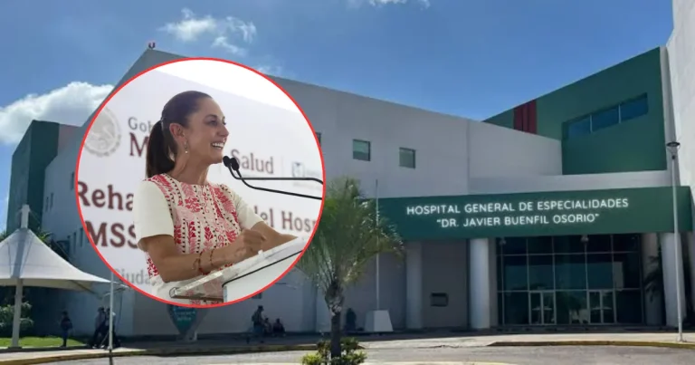 Claudia Sheinbaum promete modernización del sistema de salud de Campeche (Fotos de internet)