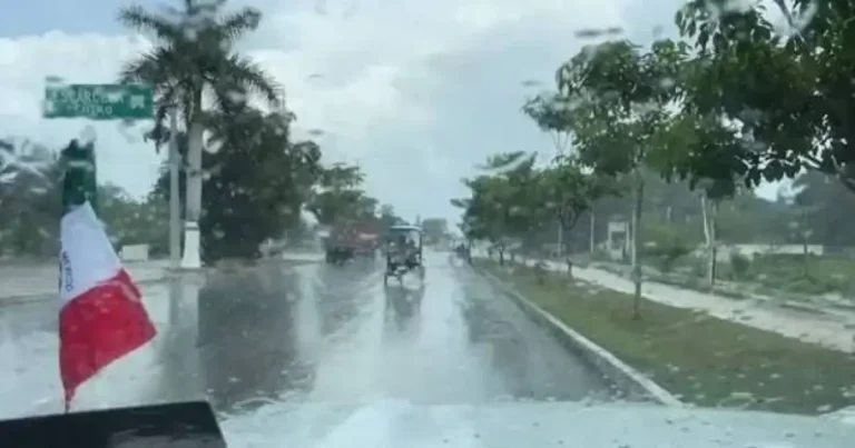 Más lluvias en Campeche por un canal de bajas presiones (Foto de internet)