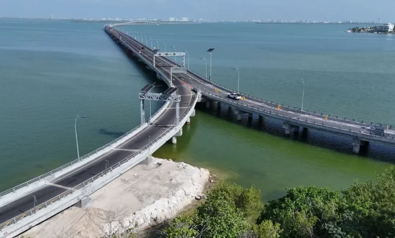 distribuidor vial kukulcán en cancún registra 74 de avance