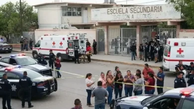 Tiroteo en secundaria de Torreón (Foto de internet)