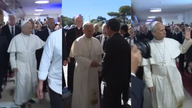 Papa León XIV llega al Hospital Gemelli para operación de nódulo pulmonar (Fotos de internet)