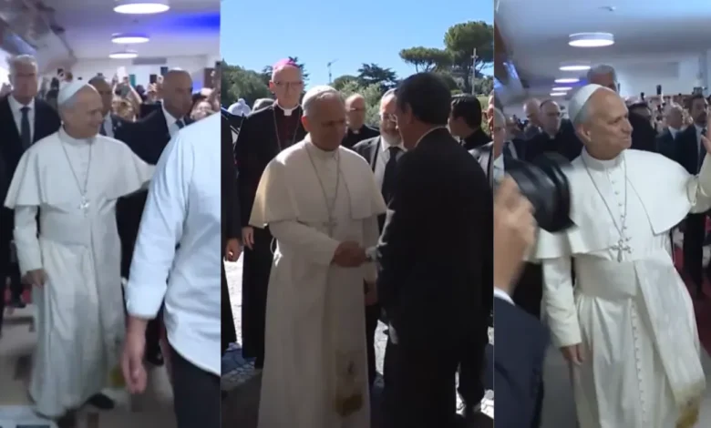 Papa León XIV llega al Hospital Gemelli para operación de nódulo pulmonar (Fotos de internet)