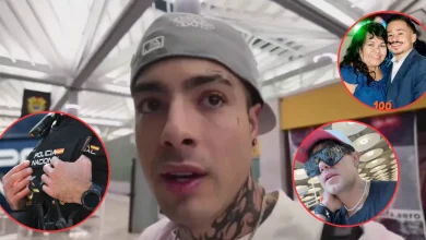 Presunta detención de Naim Darrechi (Fotos de redes sociales)