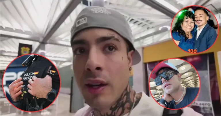 Presunta detención de Naim Darrechi (Fotos de redes sociales)