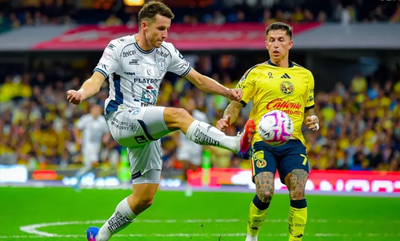 Pachuca gana 2-1 al América, jugadas clave aprovechadas por los tuzos (Foto de Telcel y redes sociales)