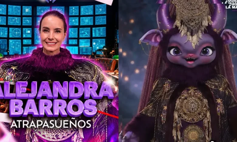 Alejandra Barros es Atrapasueños en ¿Quién es la Máscara? (Fotos de redes sociales)