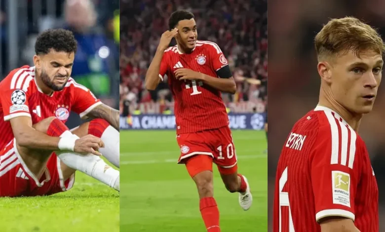 Bajas del Bayern Múnich: siete ausencias ante Friburgo (Fotos de internet)