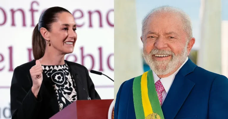 Claudia Sheinbaum y Lula da Silva acuerdan visitas oficiales (Fotos de internet)