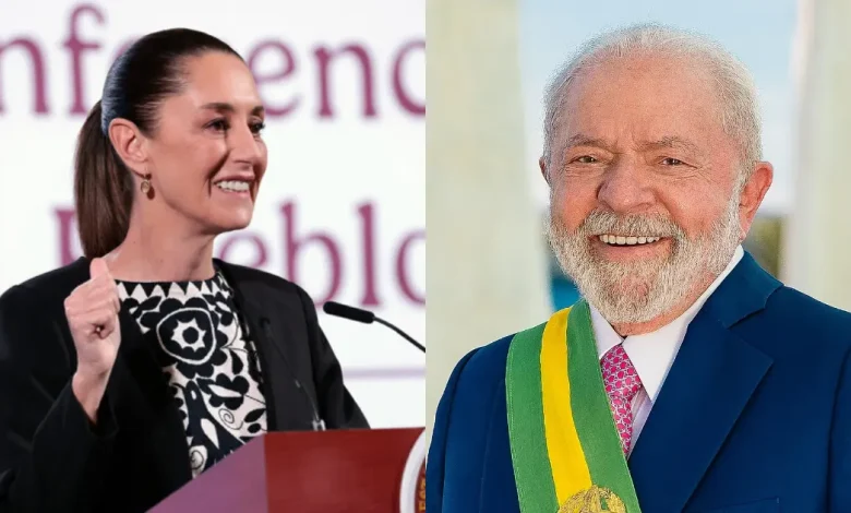 Claudia Sheinbaum y Lula da Silva acuerdan visitas oficiales (Fotos de internet)