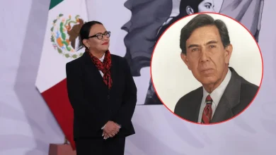 Rosa Icela Rodríguez manda solemne durante la Conferencia del Pueblo (Fotos de internet)