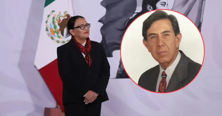 Rosa Icela Rodríguez manda solemne durante la Conferencia del Pueblo (Fotos de internet)
