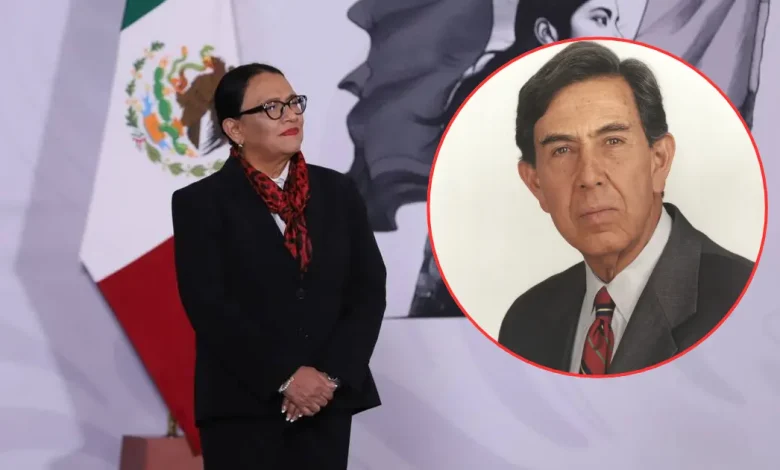 Rosa Icela Rodríguez manda solemne durante la Conferencia del Pueblo (Fotos de internet)