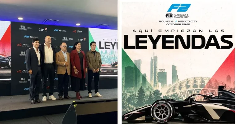 Fórmula 2 en México por primera vez ¿cuándo y dónde será la carrera de 2027