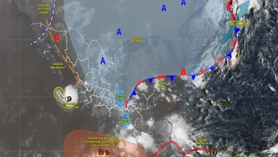 frente frío 2 provocará lluvias torrenciales en cuatro estados