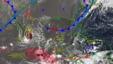 huracán simon desata lluvias muy fuertes en jalisco, sinaloa y nayarit
