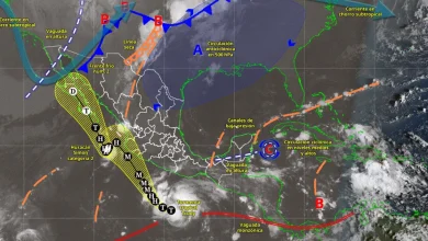 huracán simón y tormenta trudy desatan lluvias en méxico