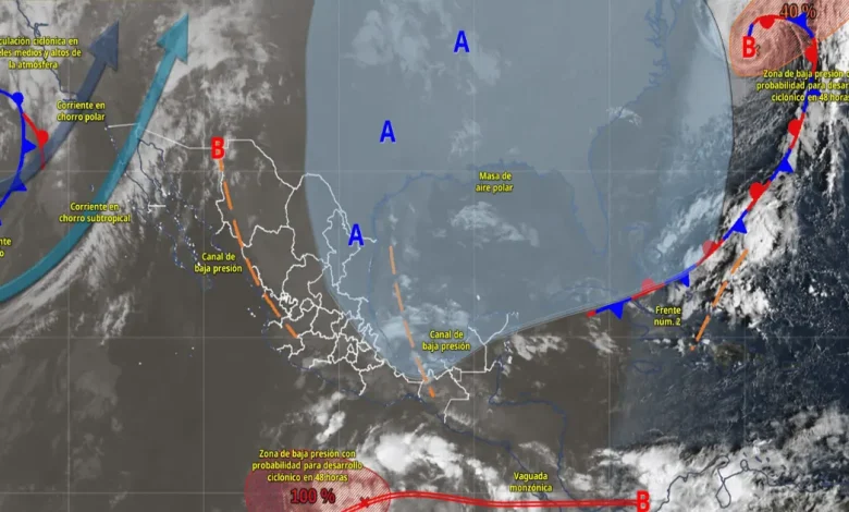 pronostican lluvias intensas en veracruz y oaxaca quintana roo tendrá precipitaciones fuertes
