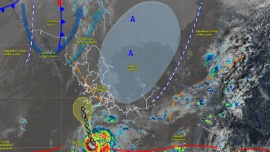 pronóstico del clima lluvias fuertes en varios estados de méxico