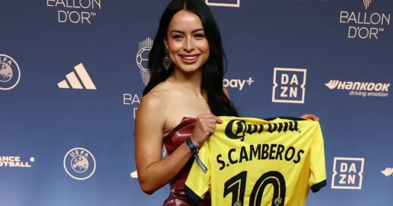 scarlett camberos la mexicana que hizo historia en el balón de oro